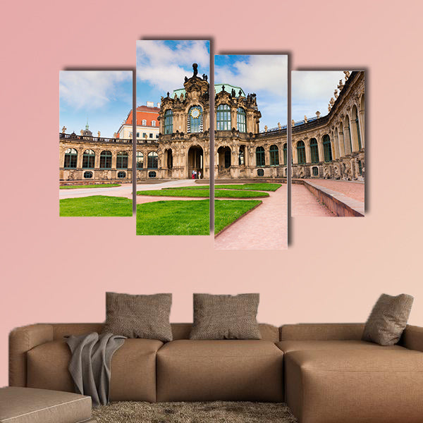 Morning in famous Zwinger palace in Dresden, Saxony, Germany wall art