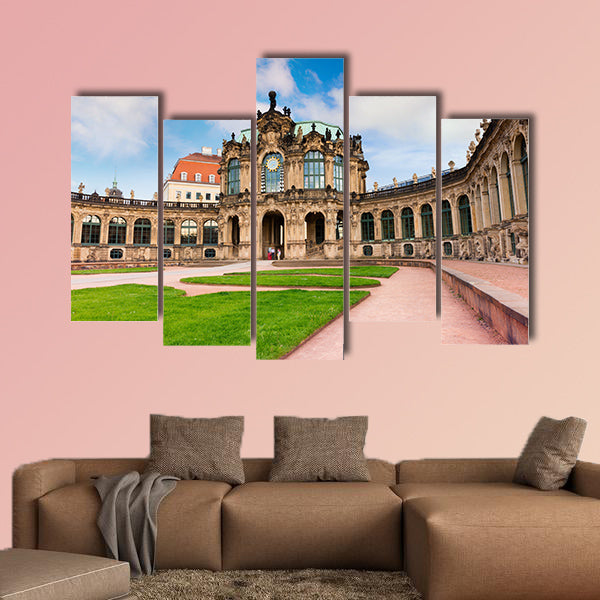 Morning in famous Zwinger palace in Dresden, Saxony, Germany wall art