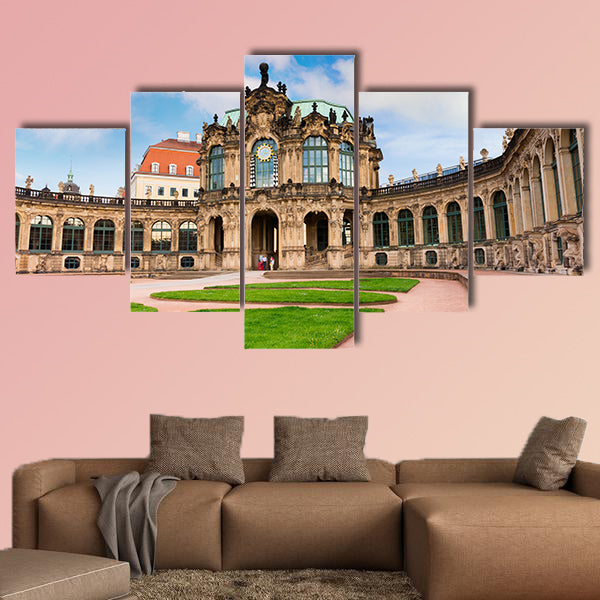 Morning in famous Zwinger palace in Dresden, Saxony, Germany wall art