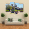 Beautiful US Capitol grounds in Washington Multi panel canvas wall art