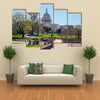 Beautiful US Capitol grounds in Washington Multi panel canvas wall art