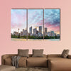 Sydney panoramic cityscape at sunset, NSW, Australia multi panel canvas wall art