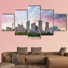 Sydney panoramic cityscape at sunset, NSW, Australia multi panel canvas wall art