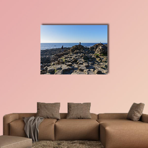 The famous ancient volcanic eruption - Giant's Causeway wall art