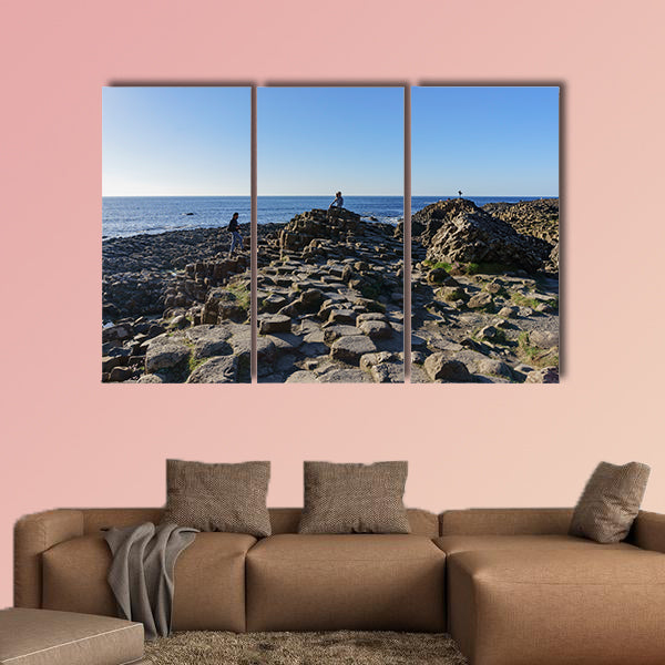 The famous ancient volcanic eruption - Giant's Causeway wall art