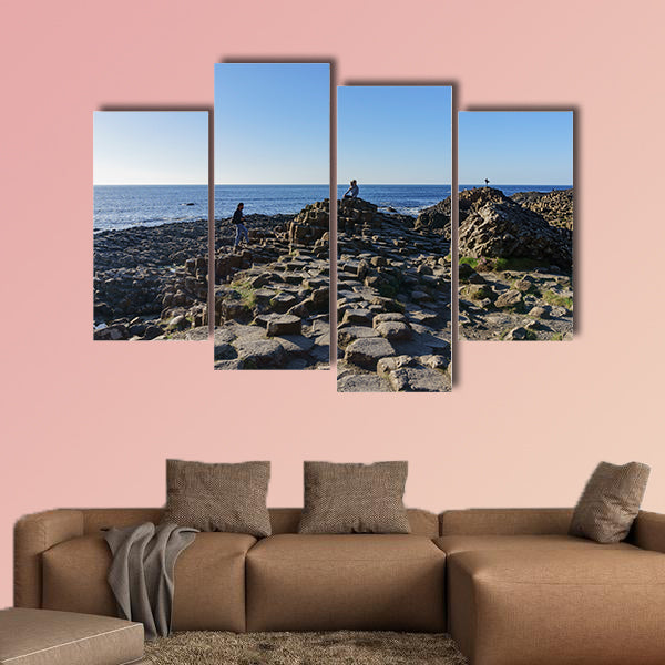 The famous ancient volcanic eruption - Giant's Causeway wall art