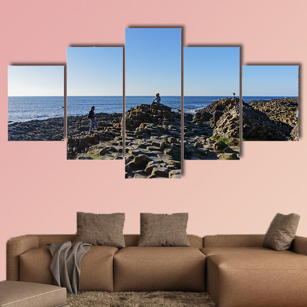 The famous ancient volcanic eruption - Giant's Causeway wall art