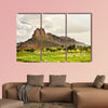 Landscape shot in Tigray province, Ethiopia, Africa Multi panel canvas wall art