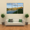 Vilnius, The Historic Center Of Vilnius That Is Attractive For Tourists, Lithuania, Multi Panel Canvas Wall Art