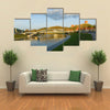 Vilnius, The Historic Center Of Vilnius That Is Attractive For Tourists, Lithuania, Multi Panel Canvas Wall Art