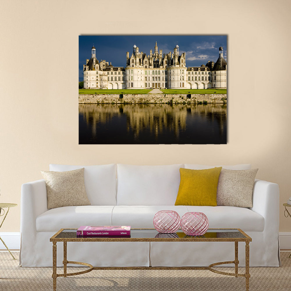 Chambord Castle, Loir-et-Cher, Centre, France Multi Panel Canvas Wall Art