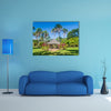 Botanical garden in Cayenne capital of French Guiana Multi panel canvas wall art