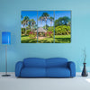 Botanical garden in Cayenne capital of French Guiana Multi panel canvas wall art