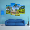 Botanical garden in Cayenne capital of French Guiana Multi panel canvas wall art