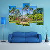 Botanical garden in Cayenne capital of French Guiana Multi panel canvas wall art