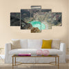 Crater lake of Santa Ana volcano, El Salvador Multi Panel Canvas Wall Art