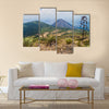 Cerro Verde volcano (left), Izalco volcano (right), El Salvador Multi Panel Canvas Wall Art