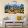 Cerro Verde volcano (left), Izalco volcano (right), El Salvador Multi Panel Canvas Wall Art