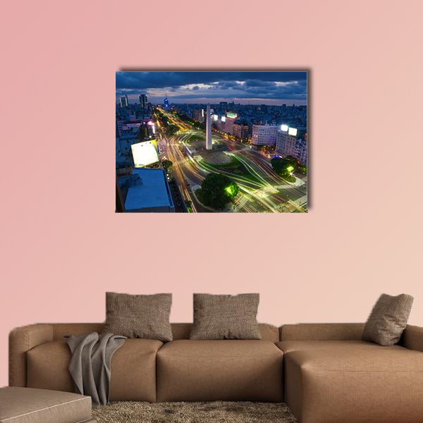 The Capital City of Buenos Aires in Argentina multi panel canvas wall art