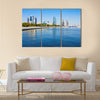 Baku boulevard (the Caspian Sea embankment), Azerbaijan Multi Panel Canvas Wall Art