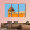 Architectural Detail on the Hawa Mahal multi panel canvas wall art