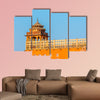 Architectural Detail on the Hawa Mahal multi panel canvas wall art