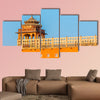 Architectural Detail on the Hawa Mahal multi panel canvas wall art