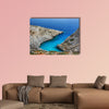 Seitan limania or Stefanou beach, Crete multi panel canvas wall art