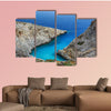 Seitan limania or Stefanou beach, Crete multi panel canvas wall art