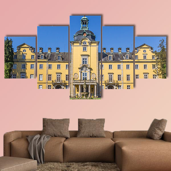 Front of the main building of the Buckeburg Germany wall art