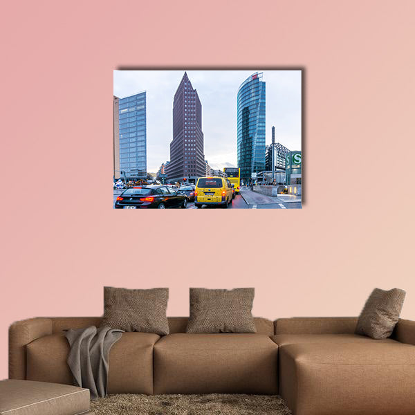 Potsdamer Platz is an important public square, BERLIN, Germany wall art