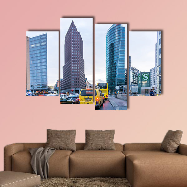 Potsdamer Platz is an important public square, BERLIN, Germany wall art