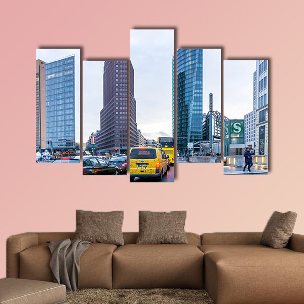 Potsdamer Platz is an important public square, BERLIN, Germany wall art