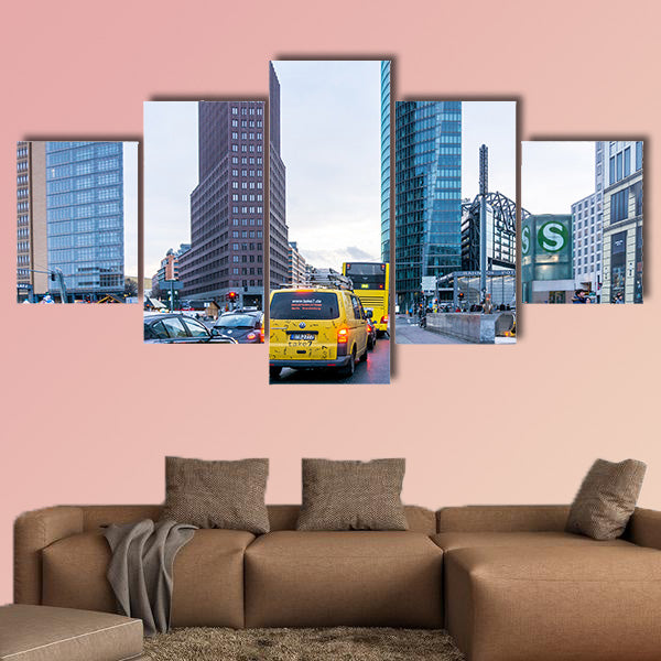 Potsdamer Platz is an important public square, BERLIN, Germany wall art