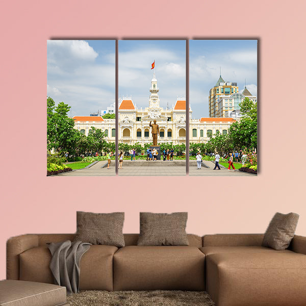 Ho Chi Minh Square is a popular tourist destination of Asia wall art
