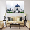 Famous monument multi panel canvas wall art