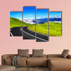 Mountain travel multi panel canvas wall art