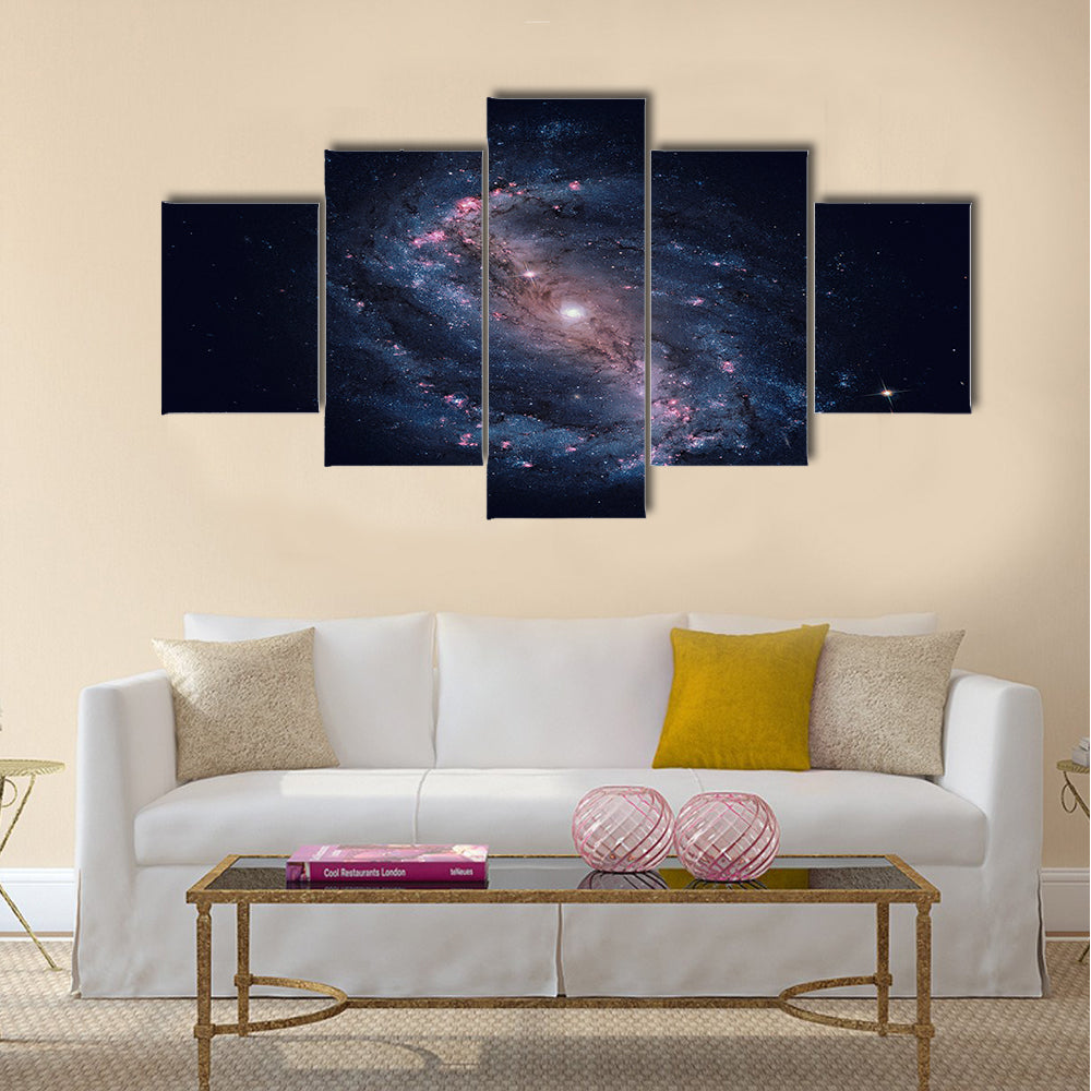 NGC 6217 is a barred spiral galaxy located some 67 million light years away Multi Panel Canvas Wall Art