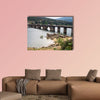 The Burguillo Reservoir located in the sub basin of the river Avila Multi Panel Canvas Wall Art