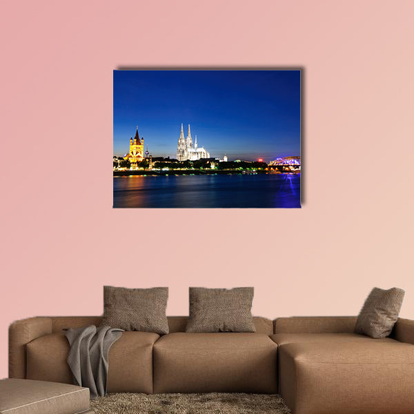 Cologne/Köln, Germany multi panel canvas wall art