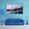 Al-Hussein Mosque of Kuala Perlis, Malaysia multi panel canvas wall art