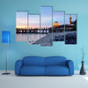 Al-Hussein Mosque of Kuala Perlis, Malaysia multi panel canvas wall art