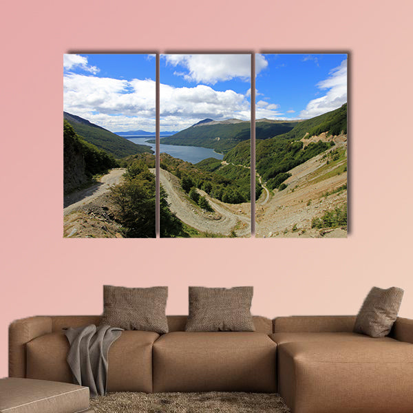 Lago Fagnano, also called Kami, view from Garibaldi Pass, Tierra Del wall art