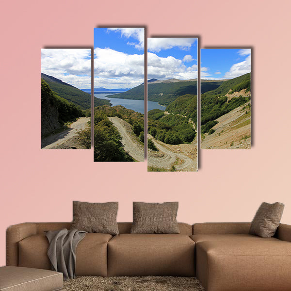 Lago Fagnano, also called Kami, view from Garibaldi Pass, Tierra Del wall art