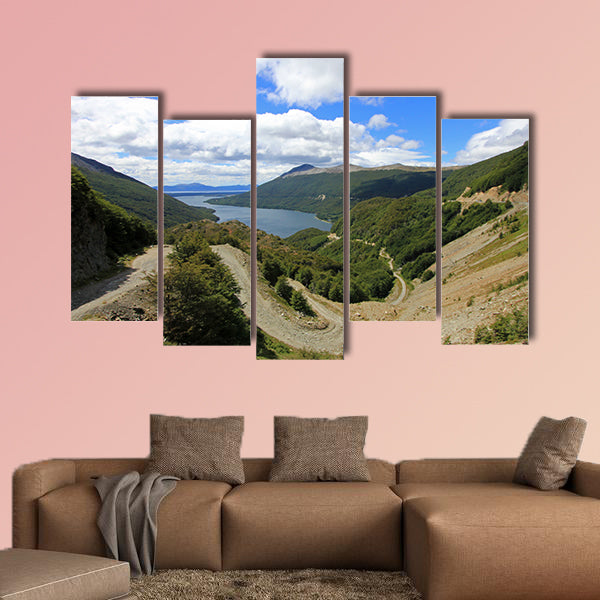 Lago Fagnano, also called Kami, view from Garibaldi Pass, Tierra Del wall art