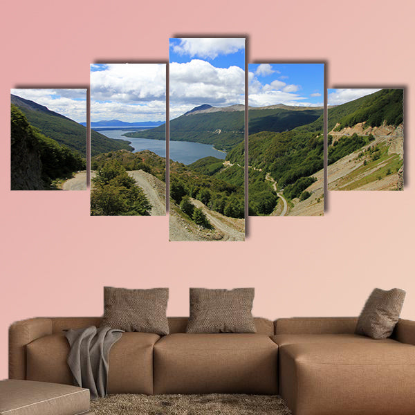 Lago Fagnano, also called Kami, view from Garibaldi Pass, Tierra Del wall art