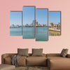 Skyline of the city Cartagena, Colombia multi panel canvas wall art