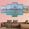 Skyline of the city Cartagena, Colombia multi panel canvas wall art