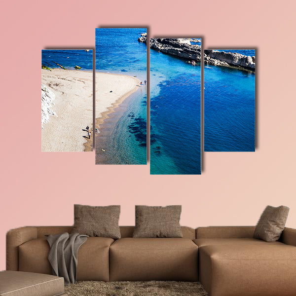 Beautiful hidden beach on the Jurassic Coast of Dorset, UK - Britiish wall art