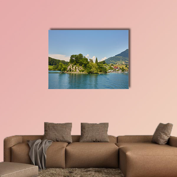 Lake Lucerne multi panel canvas wall art